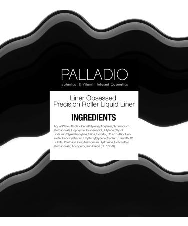 Palladio Liner Obsessed Precision Roller Liquid Eyeliner - Matte Black Sharp Lines 0.034 fl oz - Perfect for International Shipping - Buy Online on GoSupps.com