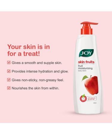 Joy Skin Fruits Moisturizing Body Lotion 500ml - Nourishing Formula for All Skin Types - International Shipping Available - Buy Online on GoSupps.com