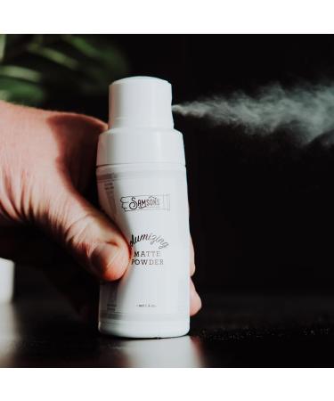 SAMSON S HAIRCARE Volumizing Matte Powder | Natural Texture & Oil Control | Easy to Use | Water Soluble | 1.4 oz - International Shipping Available - Buy Online on GoSupps.com