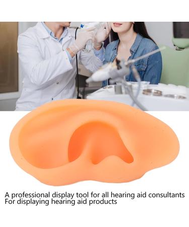 Soft Silicone Rubber Fake Ear Model for Hearing Tools and Jewelry - Right Ear Display - Buy Online on GoSupps.com