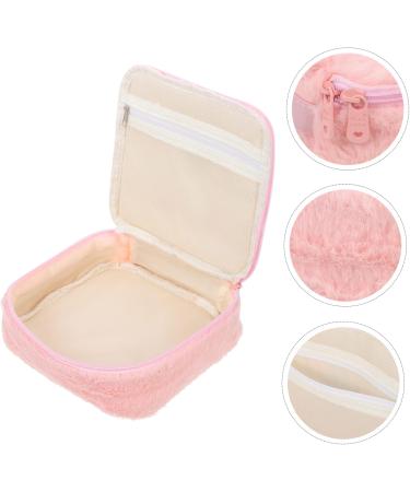Healeved 4-Piece Plush Storage Bag Set - Rabbit Tampon Holder & Women's Cosmetic Bags for Period Essentials - Buy Online on GoSupps.com