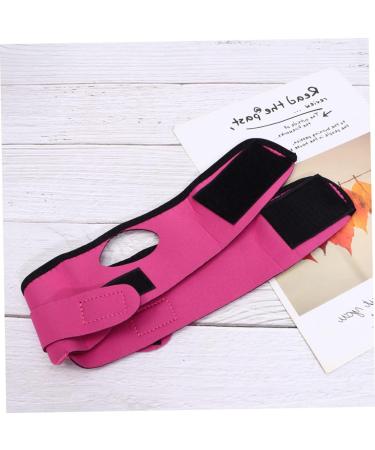 minkissy Slimming Cheek Hip Belt Double Chin Belt Chin V Line Shaper Facial Lifting Slimming Belts Lift Tape V Shape Belt Double Chin Reducer Compact 24.3x19cm Rosy - Buy Online on GoSupps.com