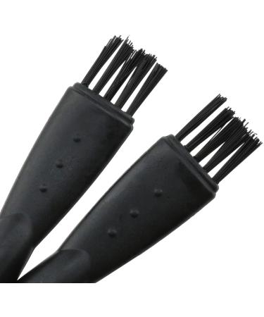 Haidong 12-Piece Black Shaving Set - Premium Shaving Brush Razor & Cleaning Brush for Smooth Shaves | International Shipping Available - Buy Online on GoSupps.com
