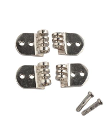 20 Sets Eyeglass Hinges for Plastic Frames Acetate Sunglasses Wooden Frames Eyeglass Parts Replacement Hinges (Color : B)