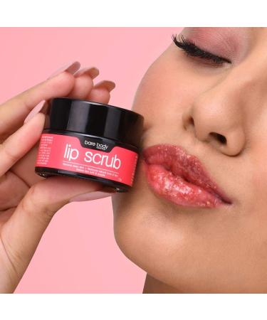 Lip Scrub for Natural, Soft & Supple Lips - Exfoliates, Lightens, and Moisturizes - 15gm - Buy Online on GoSupps.com