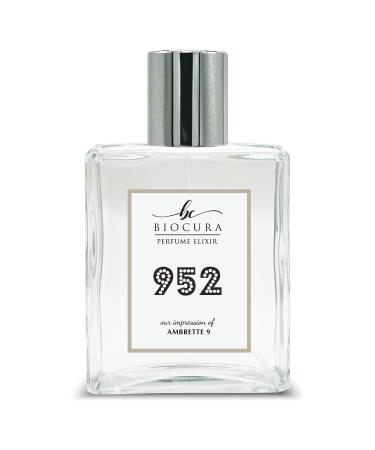 BC Perfume 952 Inspired by Ambrette 9 For Women & Men Fragrance Dupes Eau de Parfum Bottle 3.4 Fl Oz/100ml