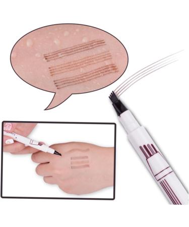 Beavorty Eyebrow Pencil Eyebrow Makeup Tool Liquid Eyebrow Pen Makeup Tools No Smudge Miss 1 count (Pack of 1) As Shown - Buy Online on GoSupps.com