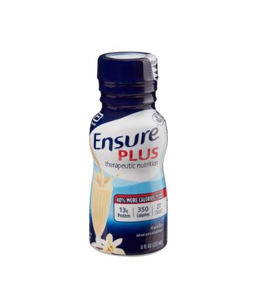 Ensure Plus Vanilla 8 Ounce Bottles Abbot 58303 - Case of 24