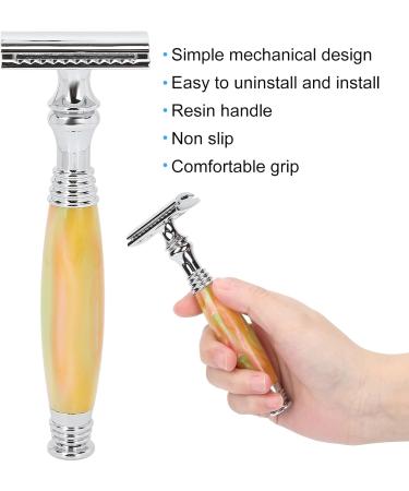 Horoper Manual Razor for Men | Safe Double Edge Shaving Razor | Professional Quality for Home & Barbershops - Buy Online on GoSupps.com