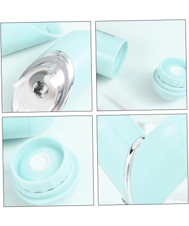 Solustre Heart-Shaped Contact Lens Case - Easy Colorful Duplex Box with Container - Plastic Green 9.5x3cm - International Shipping Available - Buy Online on GoSupps.com