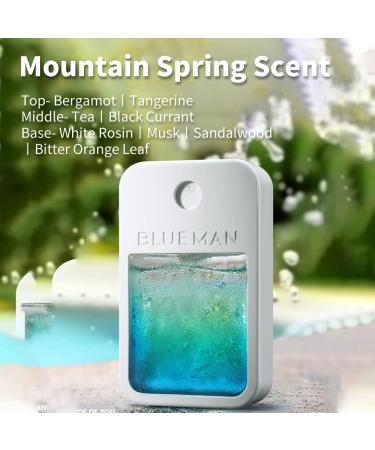 Space BlueMan Long Lasting Pocket Perfume 30ml Light Fragrance Romantic Pheromone Glitter Perfume for Men Increasing Attraction (#1-Blue Ocean) - Buy Online on GoSupps.com