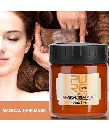 ZJchao Magical Argan Oil Hair Mask 120ml | Nourishing Keratin Treatment for Dry Hair | Repair Damage, Soften & Smooth | Professional Hair Conditioning Cream - Buy Online on GoSupps.com