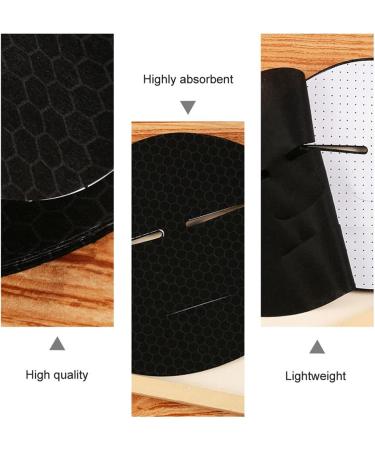 Beaupretty 10pcs DIY Black Facial Sheet - Natural Spa Skin Care Paper for Women & Girls | Disposable Skin Fiber Sheet - Buy Online on GoSupps.com