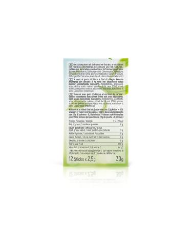 Buy Intick Sugar-Free Instant Iced Tea - Hibiscus & Cherry Blossom | Vegan Low Calorie Drink Powder | 1 Pack (12 x 0.5-1L) with Vitamin C - Buy Online on GoSupps.com