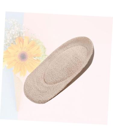 Gel Heel Pads for Plantar Support | Silicone Insoles for Men & Women | Reusable Cushion Inserts - Khaki - Buy Online on GoSupps.com