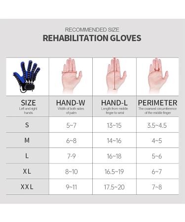 Rehabilitation Robot Gloves Stroke Hemiplegia Rehabilitation Training Equipment Finger Orthosis for Hand Function Recovery(Size:XL Color:Left Hand) X-Large Left Hand - Buy Online on GoSupps.com