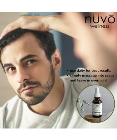 Organic Rosemary Oil for Hair Growth | Moroccan & Jojoba Oil Blend | Moisturizes Split Ends & Dry Scalp | 30ml - Product of Canada - Buy Online on GoSupps.com