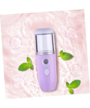 Healeved 2 Pcs Hydrating Instrument Skin Steamer Face Mist Humidifiers for Home Face Humidifier Purple Abs - Buy Online on GoSupps.com