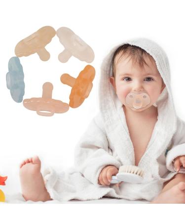 Buy Silicone Baby Pacifiers - 5 Pack Washable & Safe Pacifiers for Babies - International Shipping Available - Buy Online on GoSupps.com