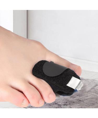 Hammer Toe Corrector Splint for Children & Adults - Aluminum Plate Stabilizer (Black) - Buy Online on GoSupps.com