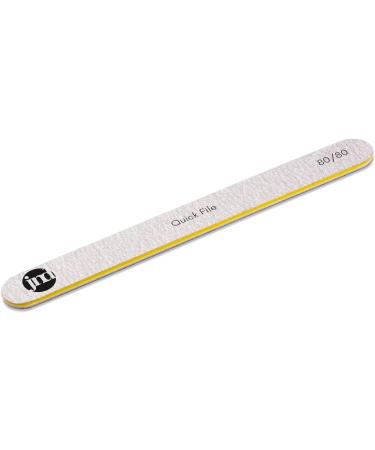 New* JND Professional Salon Grade Double Sided Emery Board Nail Files Buffer Polisher Natural Manicure Pedicure Acrylic Gel Nails (10Pack) (80/80) 80/80 10.0 - Buy Online on GoSupps.com