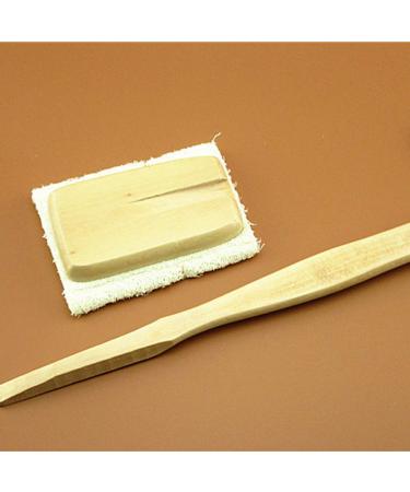 DOITOOL Long Handle Bath Brush - Natural Loofah Spa Exfoliating Scrubber - Buy Online on GoSupps.com