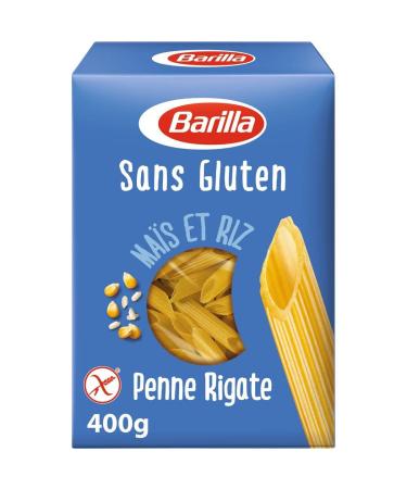 AUCHAN Pack of 3 units *** BARILLA Gluten-Free Penne Rigate 400g