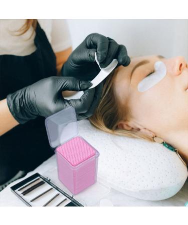 Uonlytech Cleaning Cotton Pads - Non-Fleece Eyelash Glue Remover & Adhesive Wipes for Extensions (2 Boxes) - Buy Online on GoSupps.com