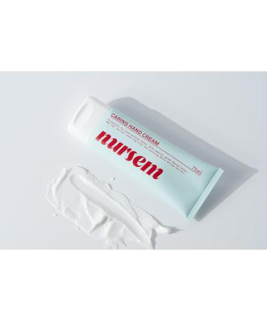 Nursem CARING HAND CREAM 75ml - Fast Absorbing Repairing Cream for Hardworking Hands - Buy Online on GoSupps.com