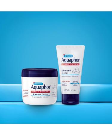 Aquaphor Children's Healing Ointment Tube | Advanced Therapy | For Dry Cracked Skin | Multi-Purpose | 5 Oz 5 Ounce Tube (Pack of 2) - Buy Online on GoSupps.com