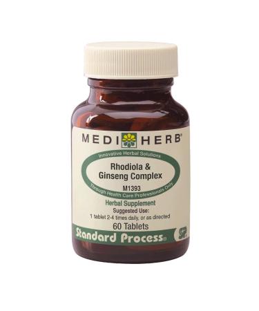 MediHerb - Rhodiola & Ginseng Complex 60 Tablets
