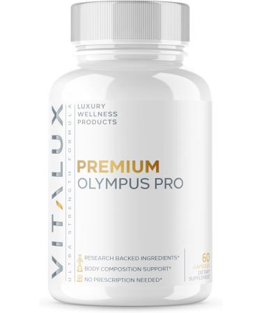 Olympus Pro | #1 New Weight Ioss Substitute to Reach Body Goals & Shed CaIories | No Injections or Prescription Needed | 8 Powerful Clinically Tested & Research Backed Ingredients | 2 Month Supply