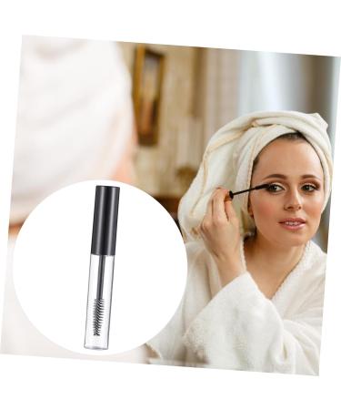 Beavorty 3 Sets Mascara Tube Funnel Mascara Sample Containers Clear Lash Mascara DIY Mascara Plastic Black - Buy Online on GoSupps.com
