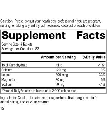 Standard Process Min-Tran - Nervous System Support Supplement with Iodine and Magnesium - 330 Vegetarian Tablets - Buy Online on GoSupps.com