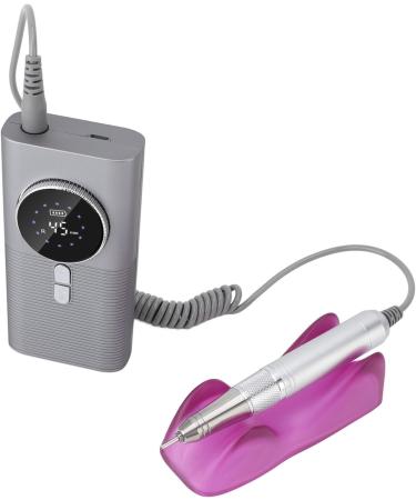 Electric Nail Grinder 45000rpm Portable Rechargeable Nail Drill with Low Noise for Manicure Multifunctional Grinding and Polishing - Buy Online on GoSupps.com