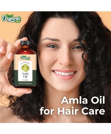 Amla Oil | Pure & Natural Carrier Oil for Skincare Hair Care & Massage - 118ml | International Shipping Available - Buy Online on GoSupps.com