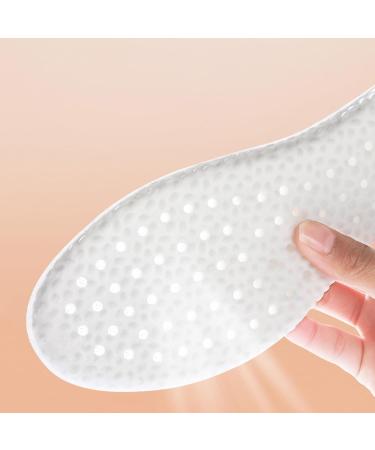 Insoles for Men & Women - Shock Absorbing Sweat Wicking Plantar Fasciitis Relief Arch Support Elastic Breathable - Comfort for All-Day Standing (7 - Buy Online on GoSupps.com