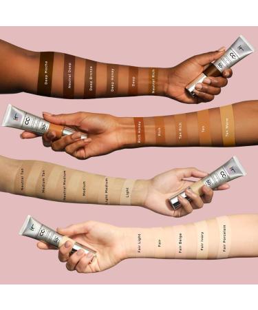 IT Cosmetics CC+ Cream SPF 50 Full-Coverage Foundation & Concealer with Confidence in a Cream Moisturizer - 32ml - Buy Online on GoSupps.com