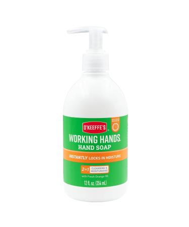 O'Keeffe's Working Hands Hand Soap with Fresh Orange Oil 12 oz Pump (2 Pack) - Buy Online on GoSupps.com