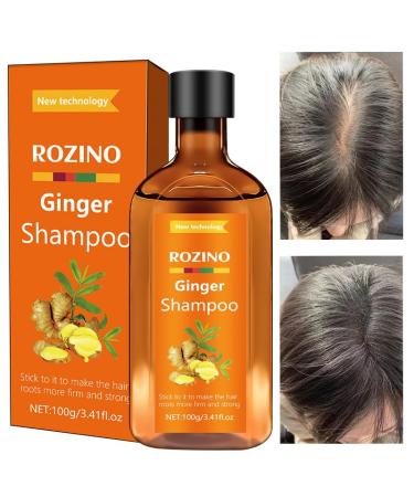 Ginger Shampoo, Hair Serum, Anti Hair Loss Shampoo, Ginger Shampoo, Moisturizing and Firming for Hair, Natural Formula with Gentle Ginger and Ginger Serum
