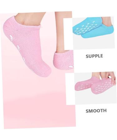 minkissy 3 Pairs Foot Moisturizing Socks Moisturizing Socks for Foot Care Overnight Absorbing Socks Dry Foot Mask Gel Spa Socks Hydrating Foot Salon Foot Covers Product Essential Oil - Buy Online on GoSupps.com