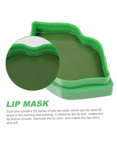 20pcs Lip Mask Set with Blue Headband & Brush - Moisturizing Sleeping Masks for Dry Lips - Hydrating Treatments & Care - Buy Online on GoSupps.com