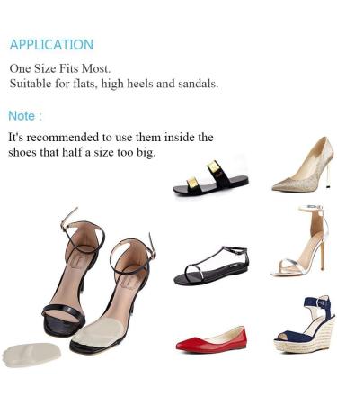 Thick Ball of Foot Pads - 2 Pairs Antislip Gel Metatarsal Pads for Ultimate Comfort - Shop Internationally - Buy Online on GoSupps.com