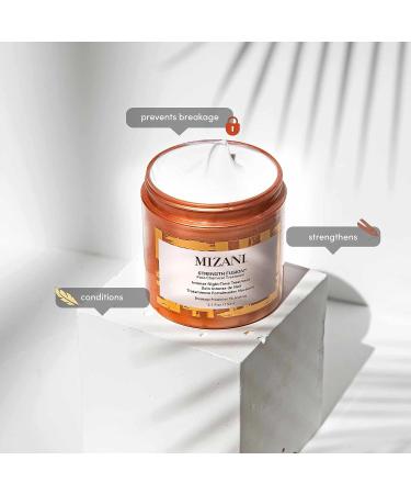 Mizani Strength Fusion Intense Night-Time Treatment - Shea Butter Hair Mask for Curly Hair | 5.1 Fl Oz - Buy Online on GoSupps.com
