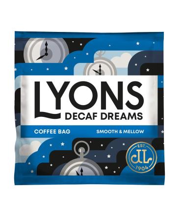 Lyons Decaf Dreams Decaffeinated Coffee Bags (40 Coffee Bags)
