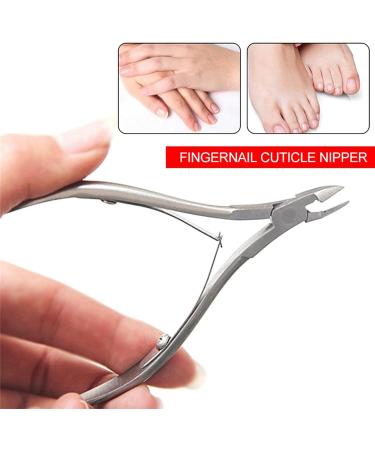 SVAASA Nail Clippers Stainless Steel Cuticle Nipper Professional Remover Scissors Finger Care Manicure Nail Clipper Dead Skin Tools (Color : 01) - Buy Online on GoSupps.com