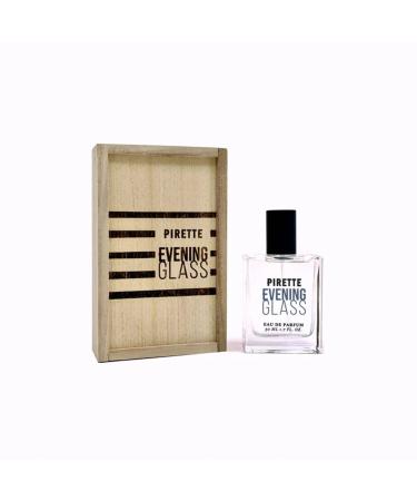 PIRETTE Evening Glass Eau De Parfum Women s Beach Inspired Perfume Spray Notes of Seductive Dark Coconut Warm Wood Smoky Vanilla & Ocean Salt 1.7 Fl Oz Dark Coconut 1.7 Fl Oz (Pack of 1)
