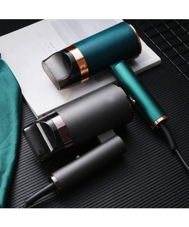 Professional Hair Dryer 800W Powerful Motor Fast Drying Ionic Hair Dryer Folding Handle Lightweight & Portable with 3 Heat and Speeds Setting with 1 Wind Nozzle for Multi Women Man Hairstyles Pink Green - Buy Online on GoSupps.com
