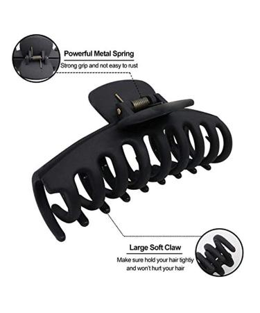 Lunas Hair P0QD Claw Clip - Premium Acrylic Hair Accessory for Effortless Style | International Shipping Available - Buy Online on GoSupps.com