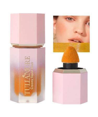 Ceolup Liquid Blush Waterproof Face Cream Blusher & Eye Long Lasting Cream for Women Ceolup